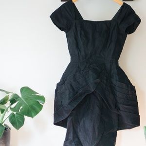 Lilli Diamond black vintage dress from 1960's